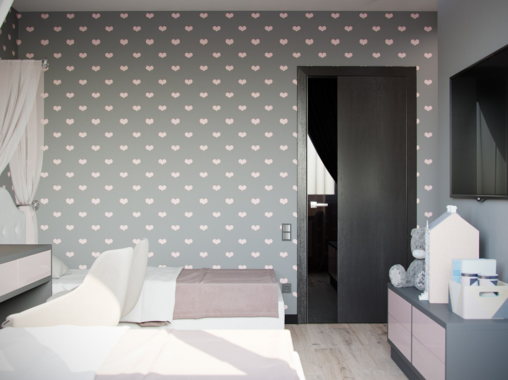 Интерьер детской для двух девочек