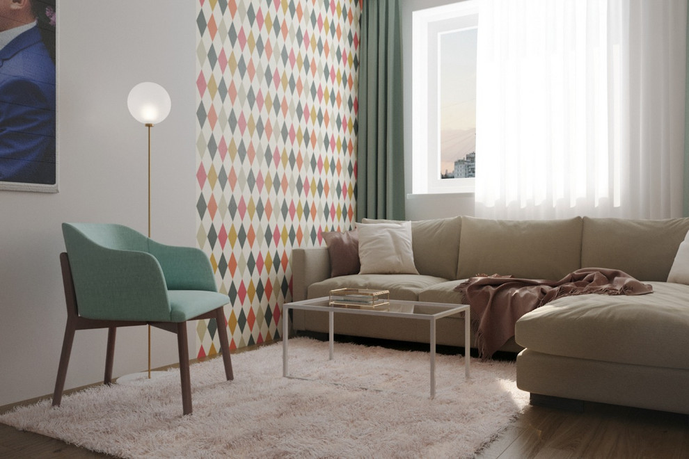 Проект интерьера квартиры с детской