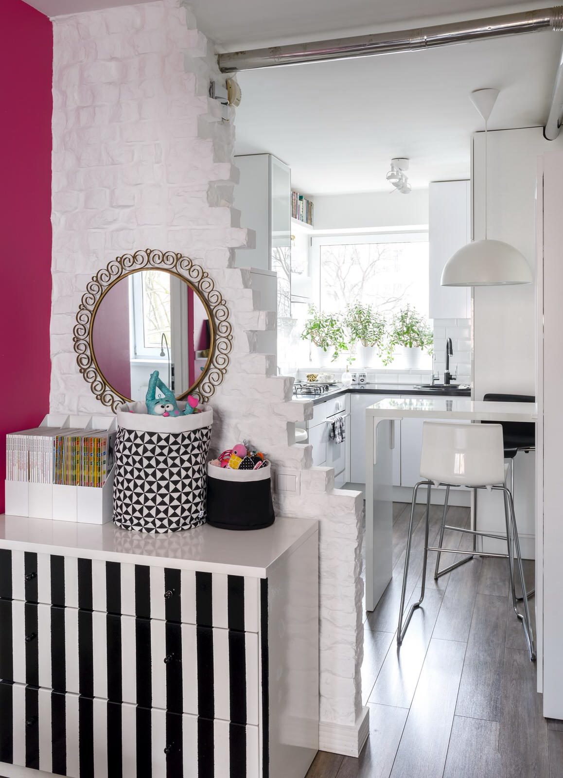 Скандинавский интерьер в немецком доме в российском городе.