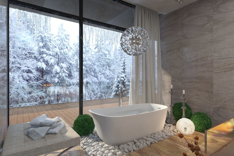 Дом у подножья гор