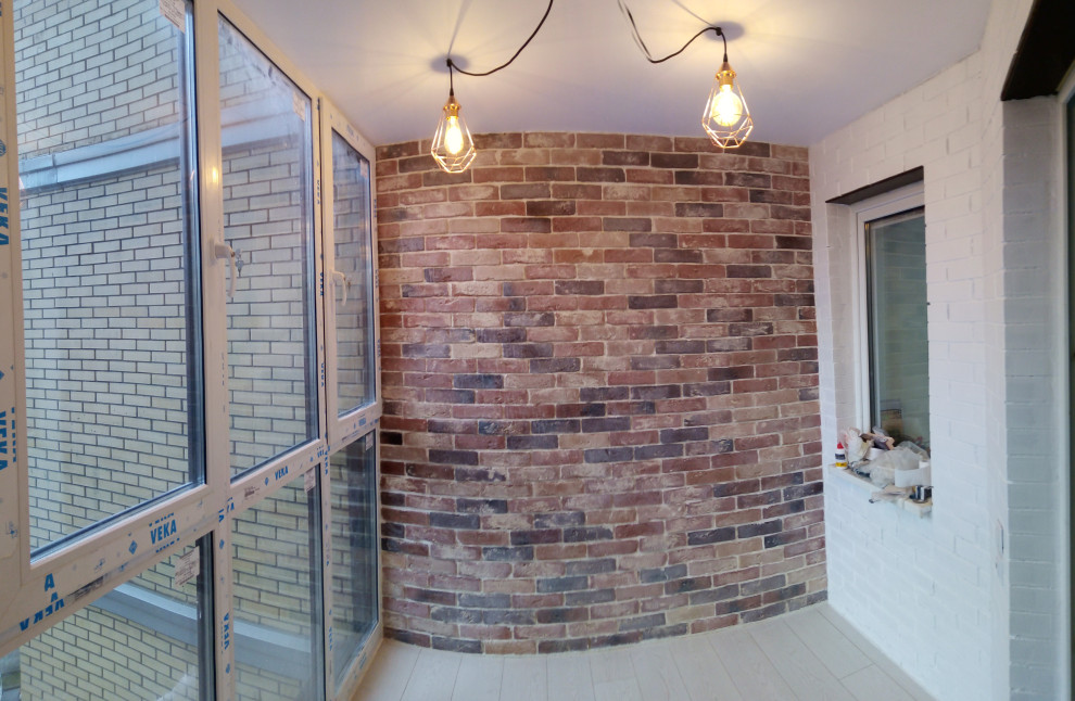 Ремонт балкона с утеплением