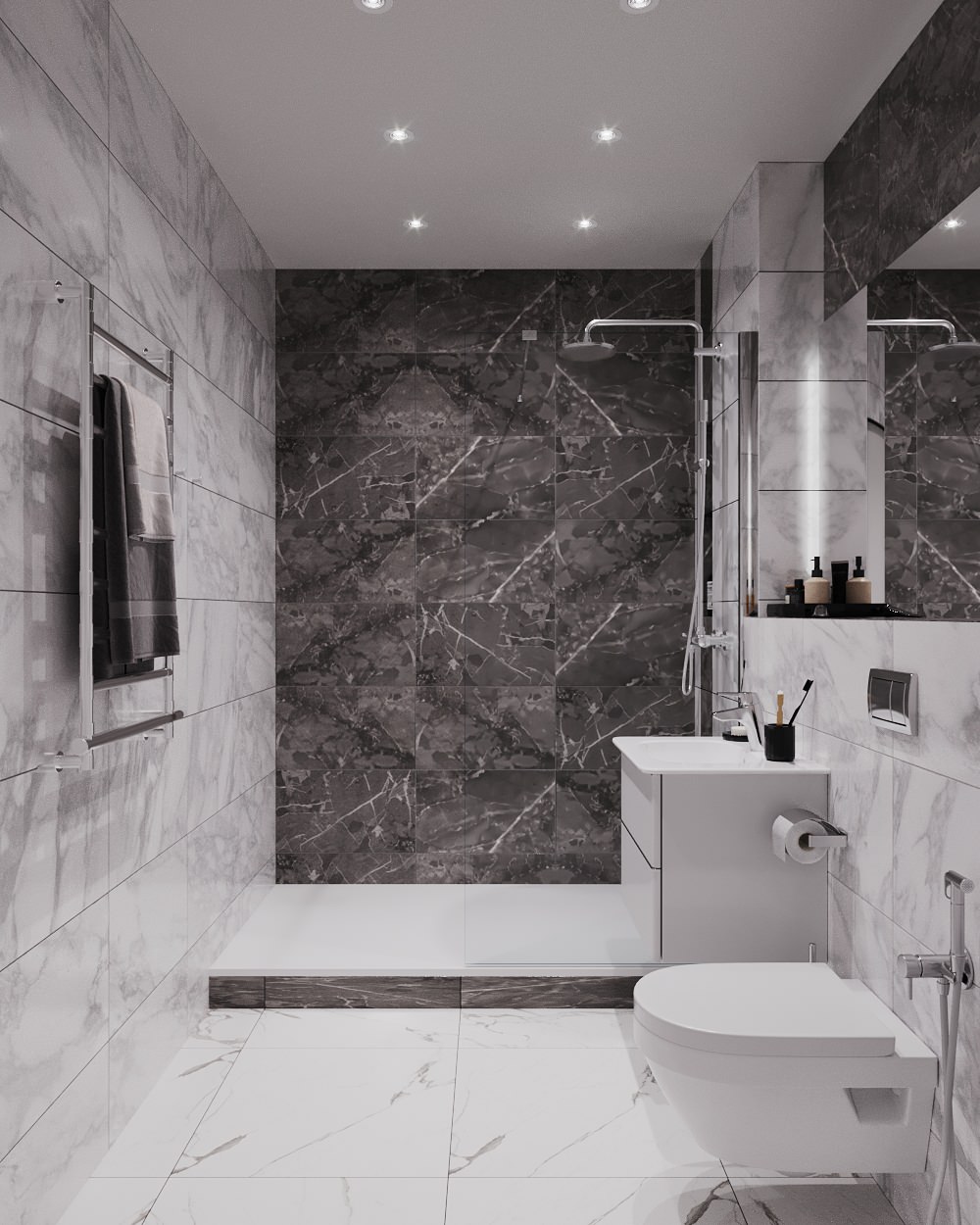 1-комнатная квартира, 46 кв.м.