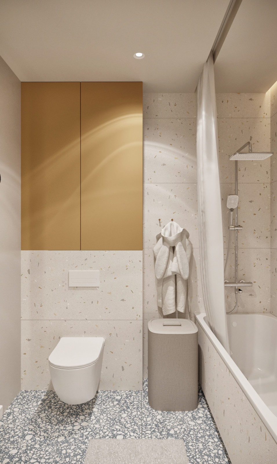 Проект двухкомнатной квартиры 72 м²