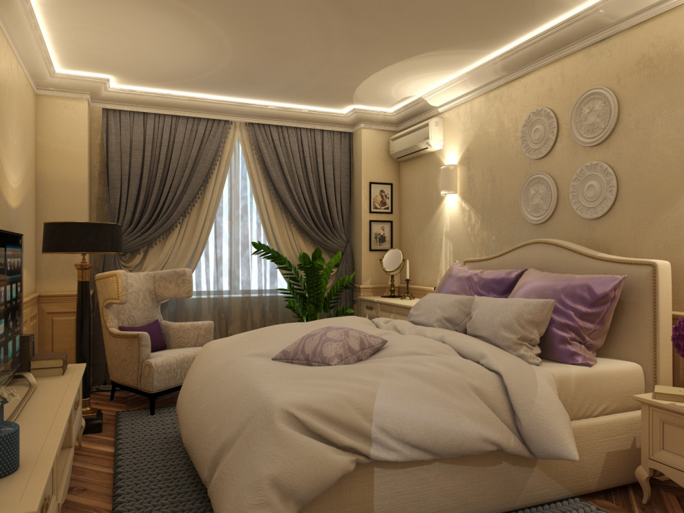 3х комнатная квартира в стиле современная классика