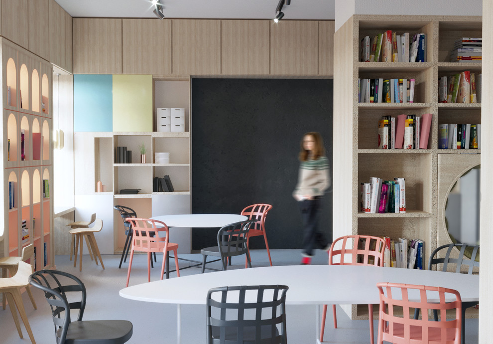 Дипломная работа "Проект реконструкции школы на Адмиралтейской набережной"