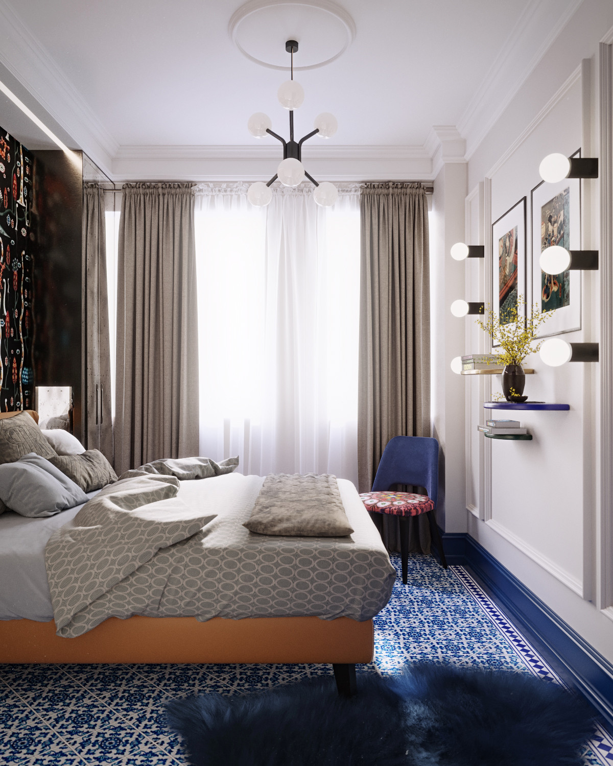 Гостевая спальня. Квартира в Испании