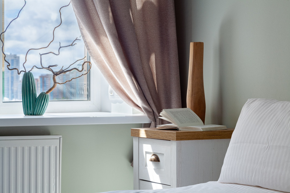 Light green 2 bedroom apartment at Moscow region