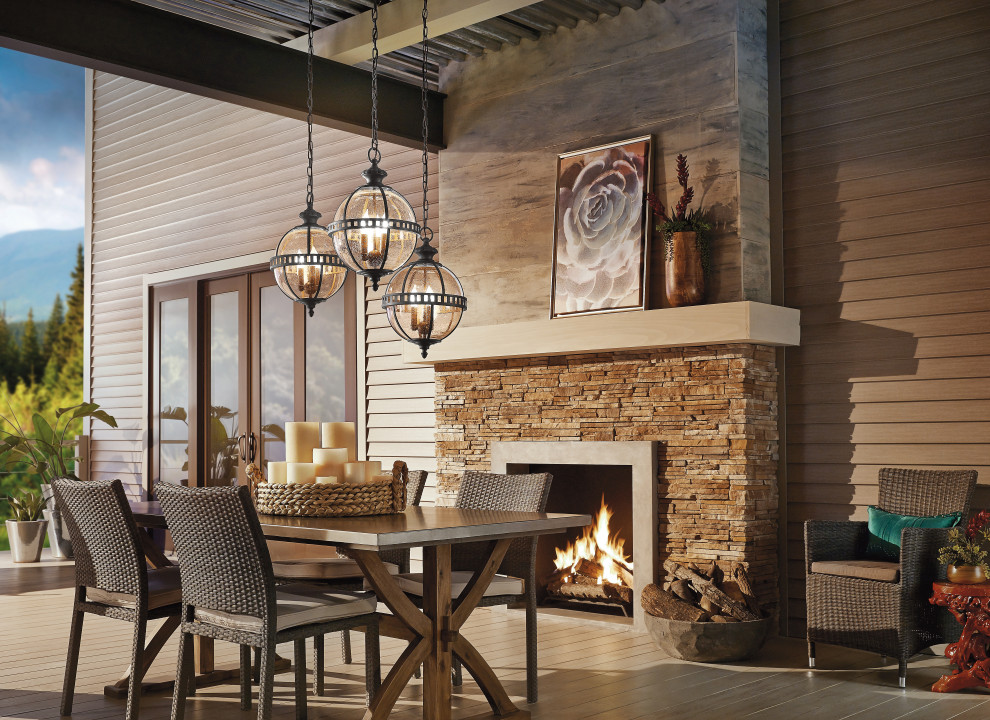 Оформление веранды