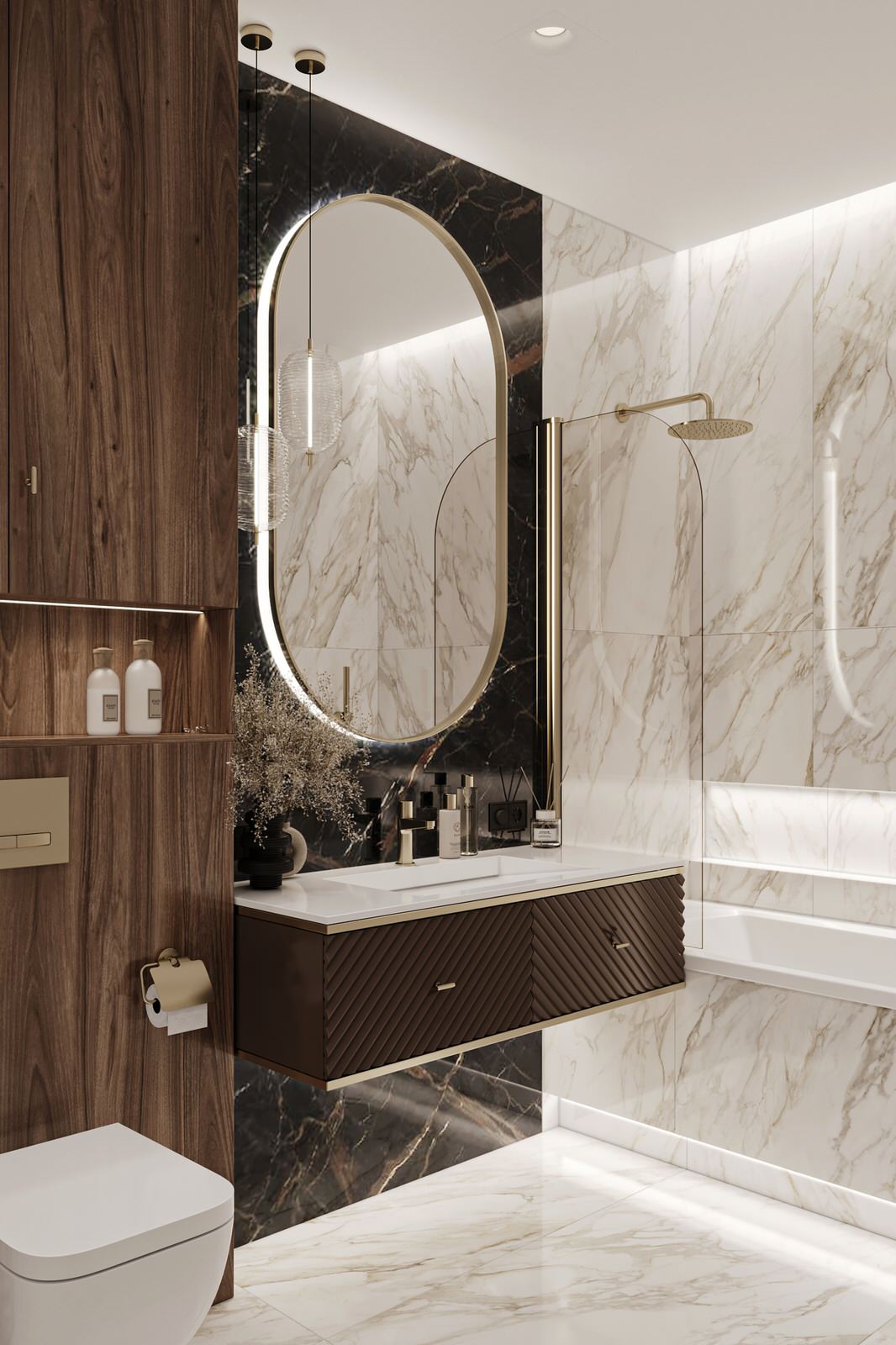 Дизайн-проект квартиры, ЖК Символ, г. Москва