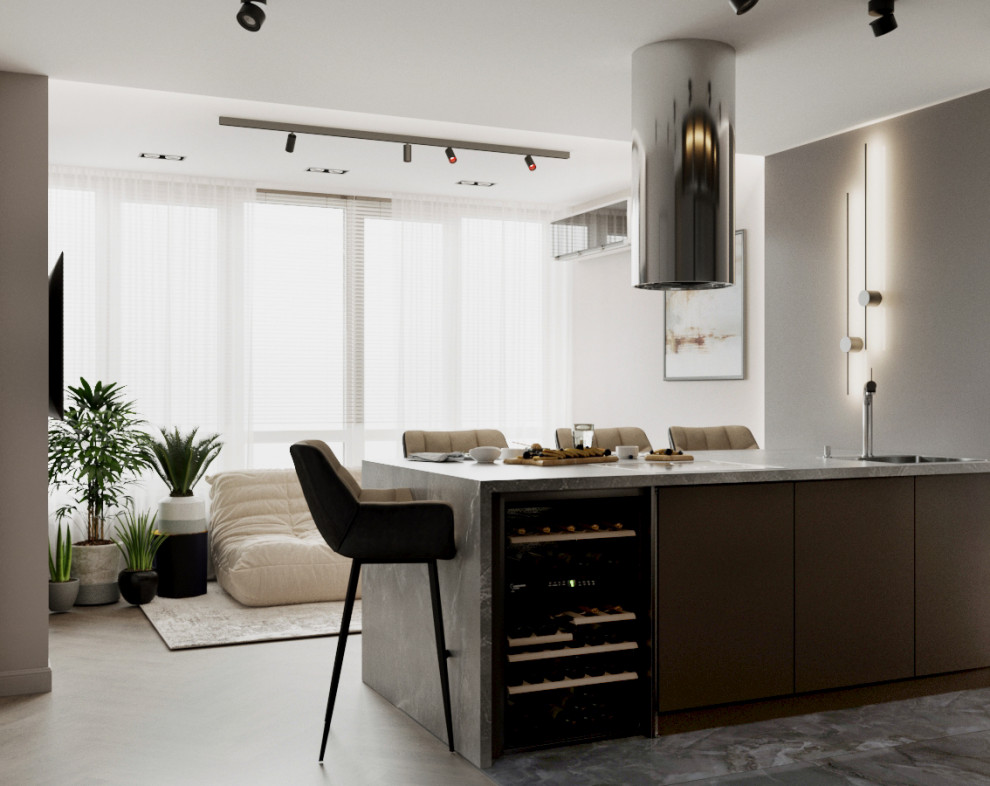 ДИЗАЙН ПРОЕКТ КВАРТИРЫ 52М2