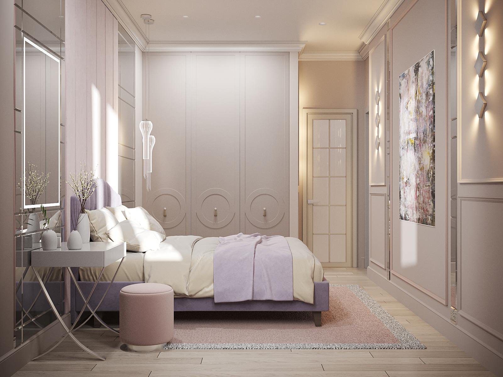 Розовый фламинго