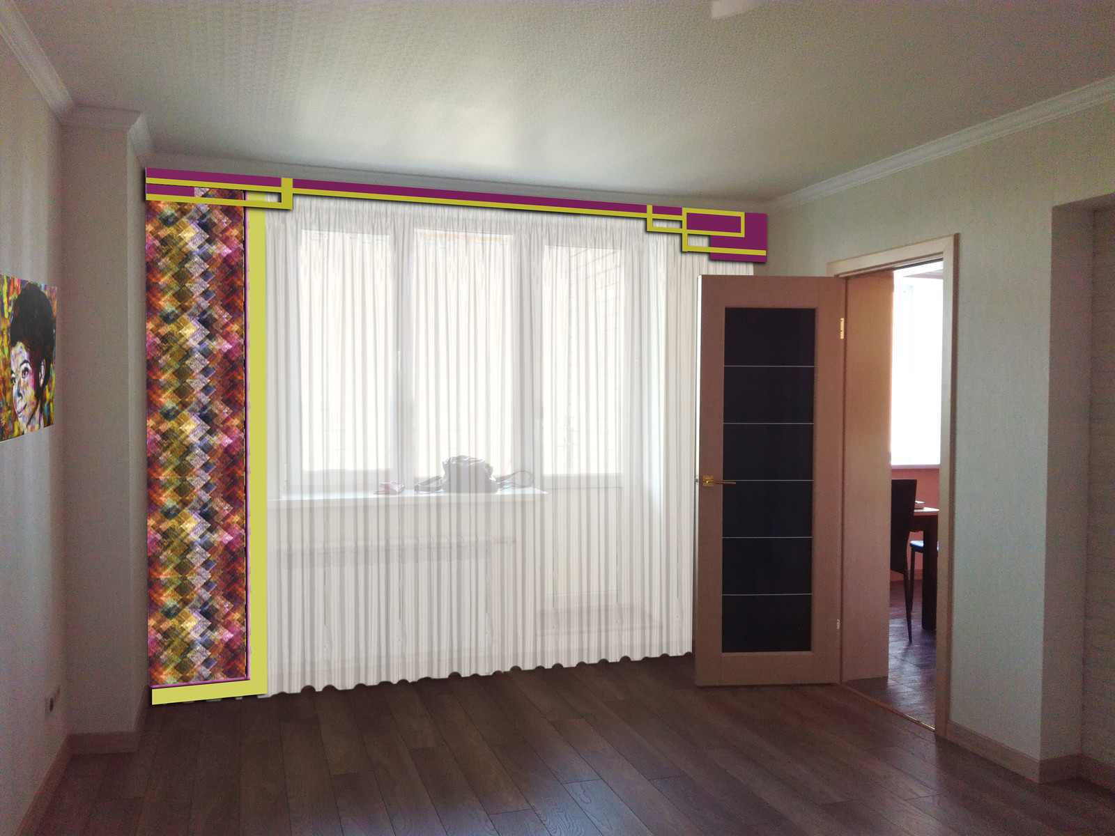 Эскизы штор