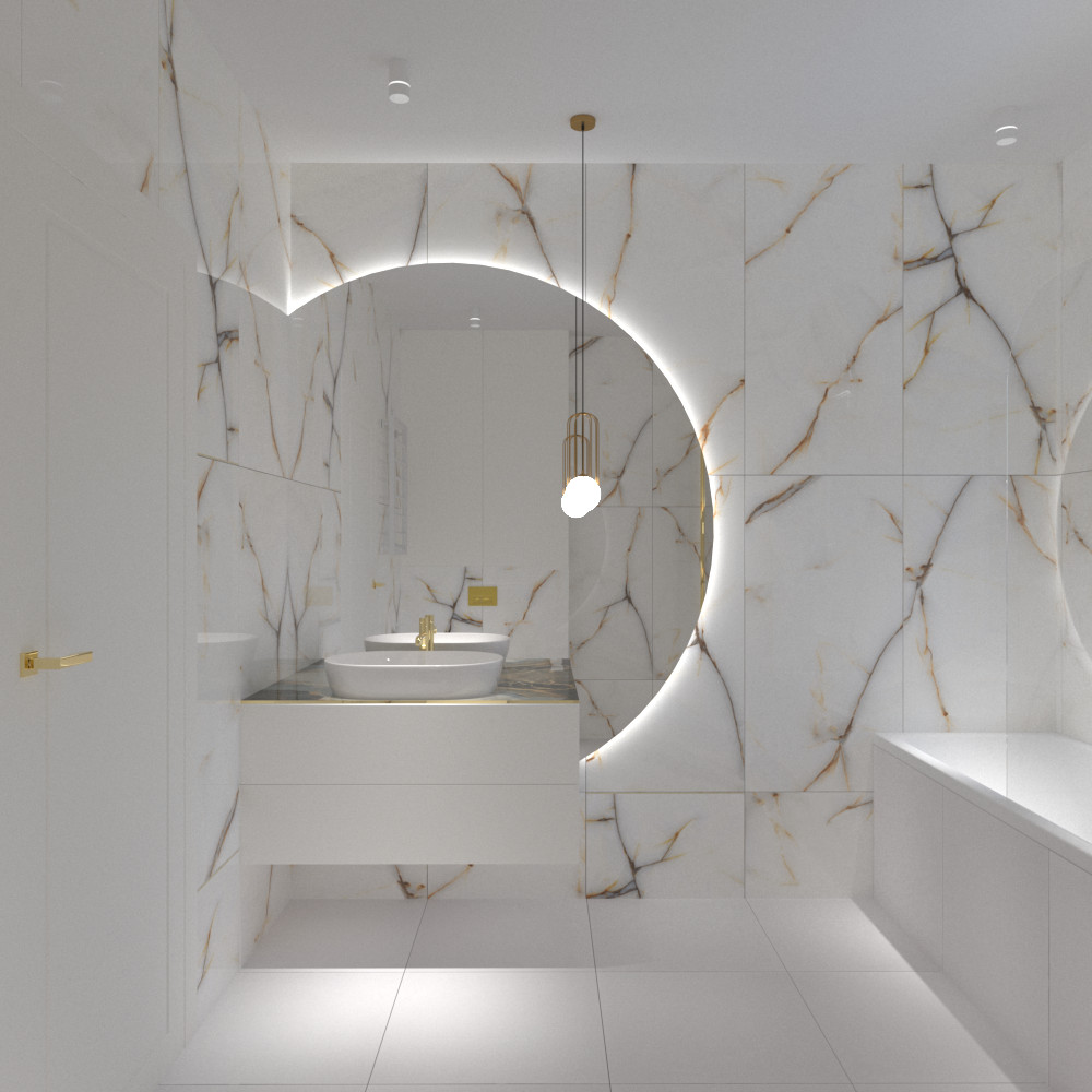 Ванные комнаты.