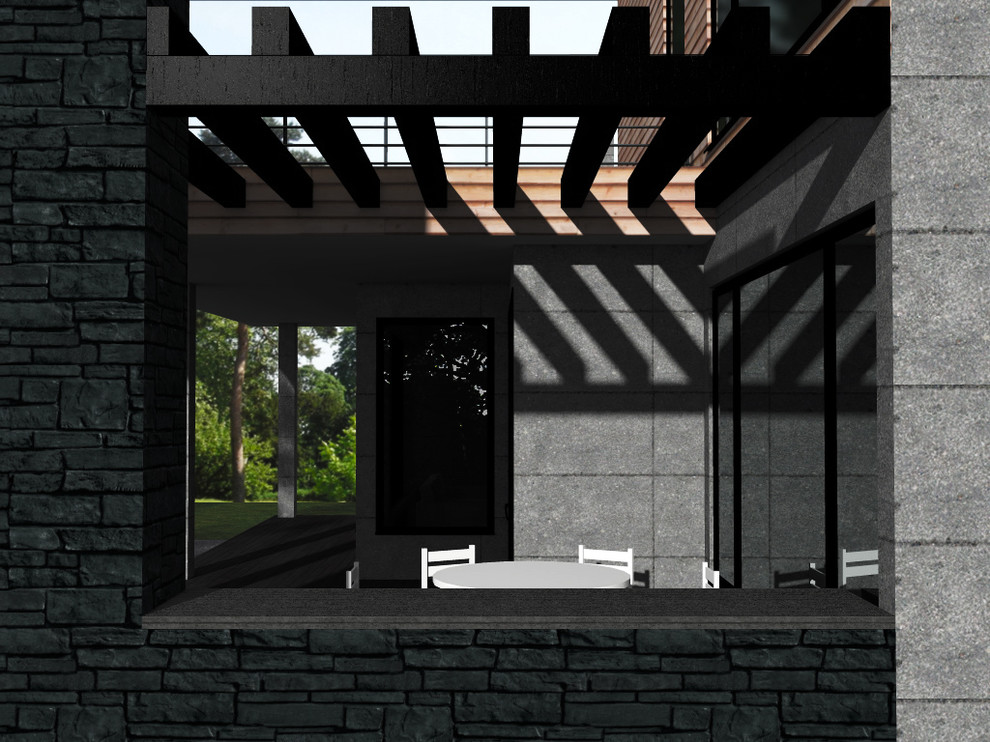 Обложка проекта: Проект современного жилого дома