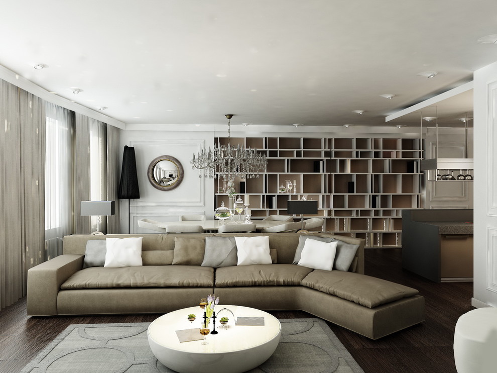 Обложка проекта: Квартира на Саввинской набережной