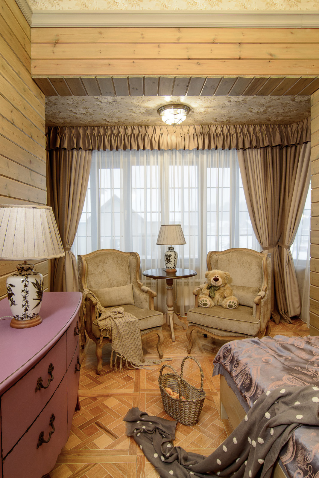 Уютные интерьеры в каркасном доме