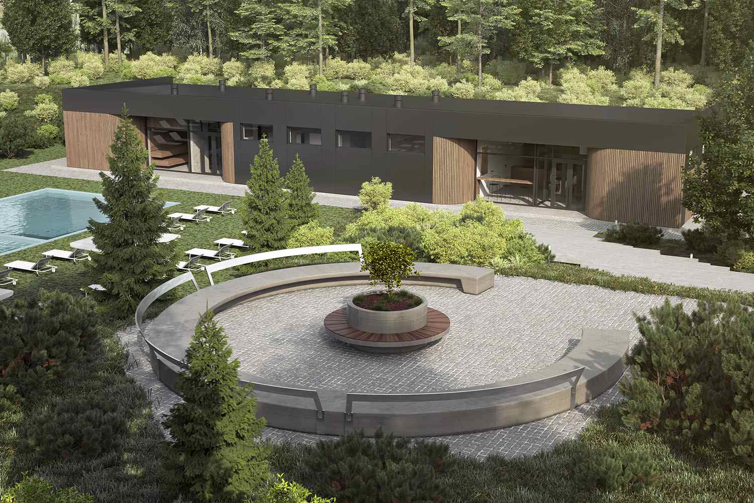 Обложка проекта: Камчатка термальный бассейн