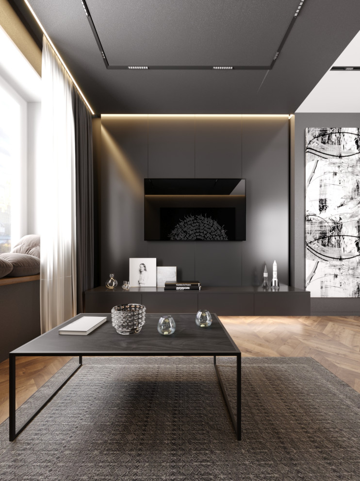 Современная квартира для молодого человека