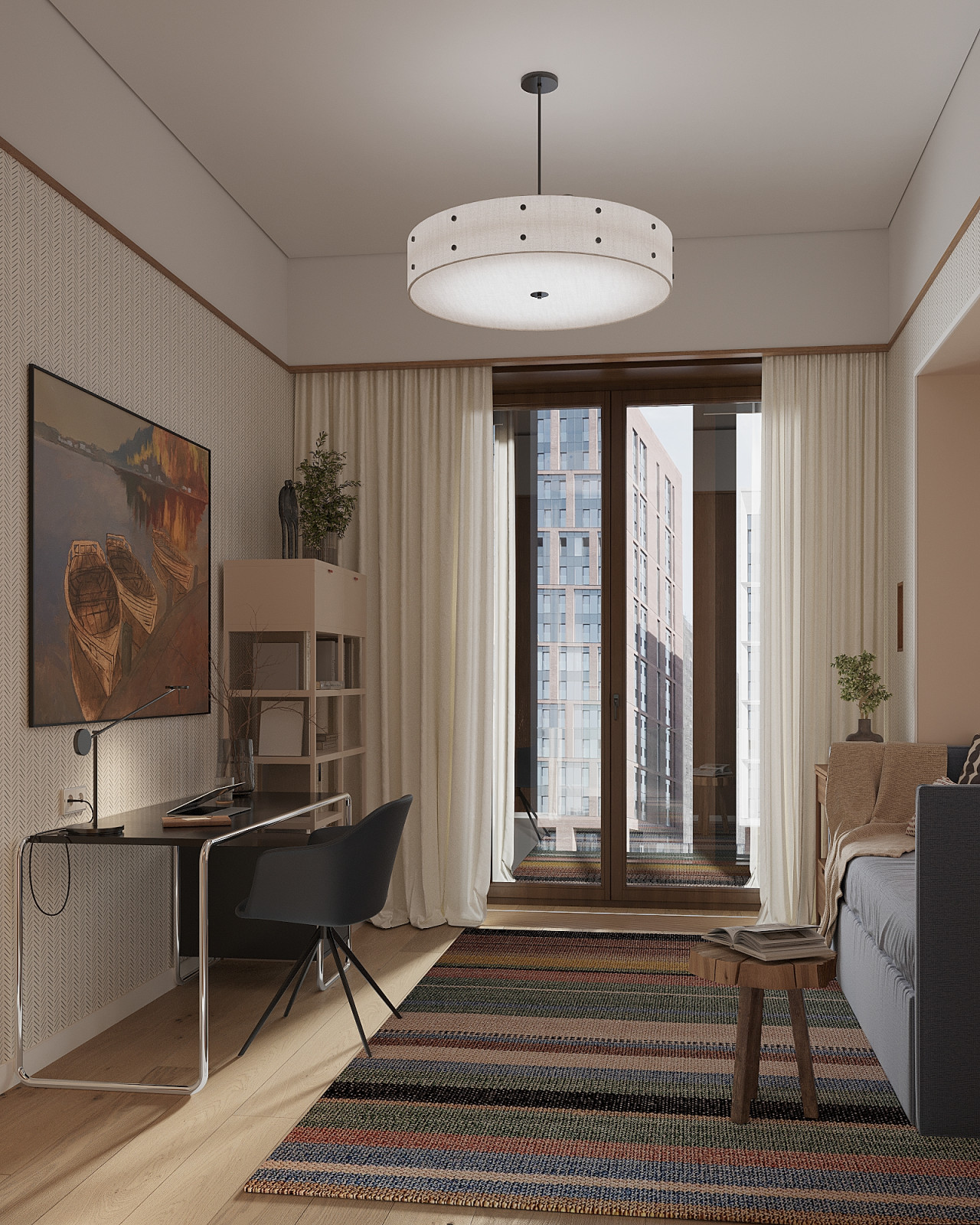 Вневременной дизайн для большой семьи