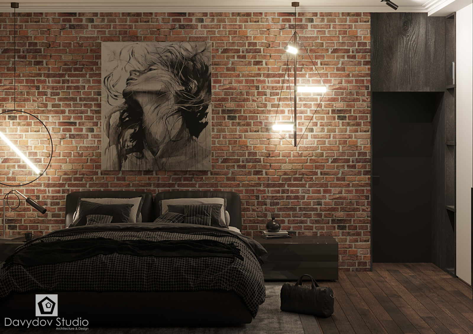 Квартира в стиле лофт