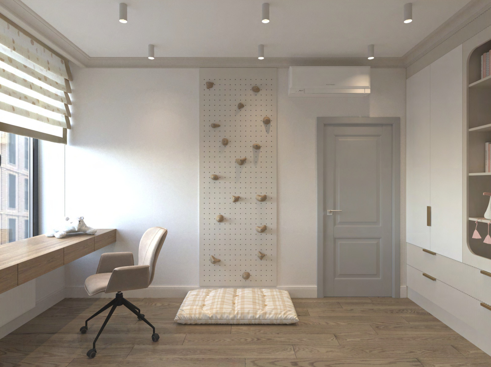 Дизайн проект ЖК Серебряный Фонтан 78м2