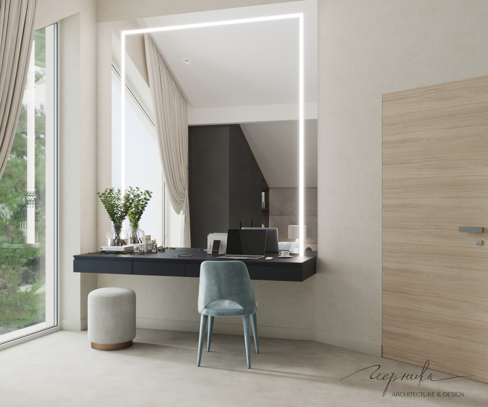 Проект HONEST. Мастер-спальня в современном стиле