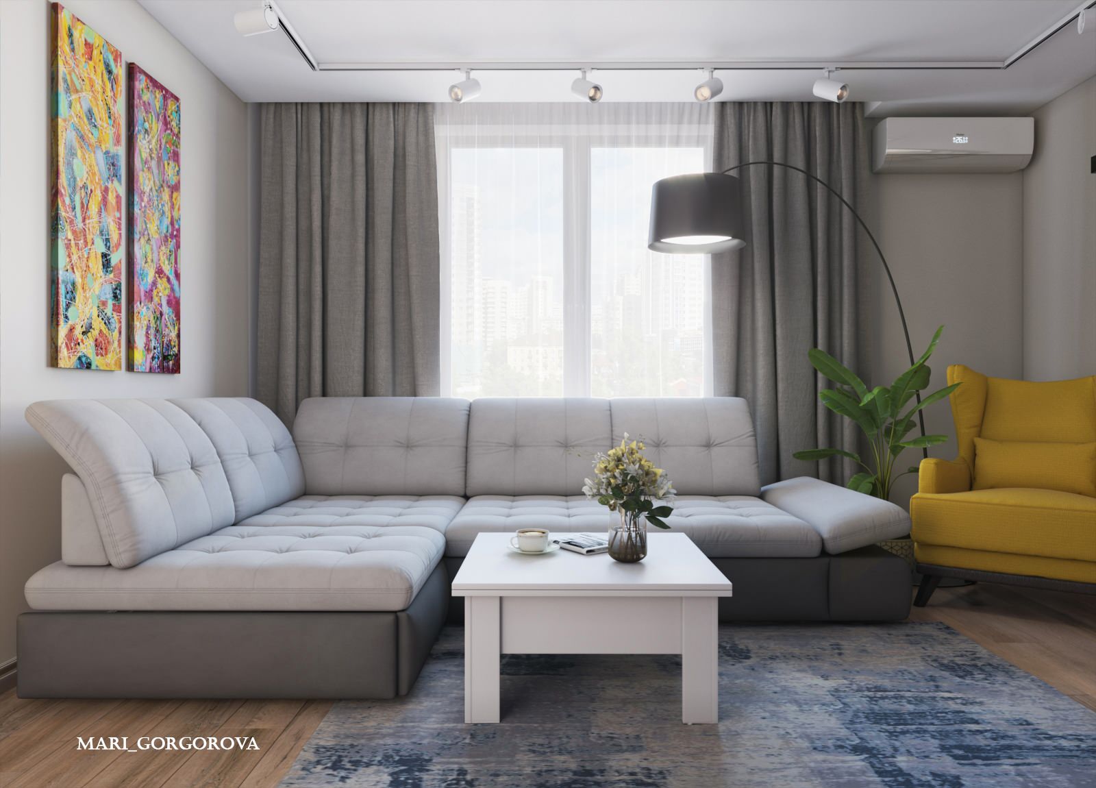 Трёхкомнатная квартира на ул. Обручевых