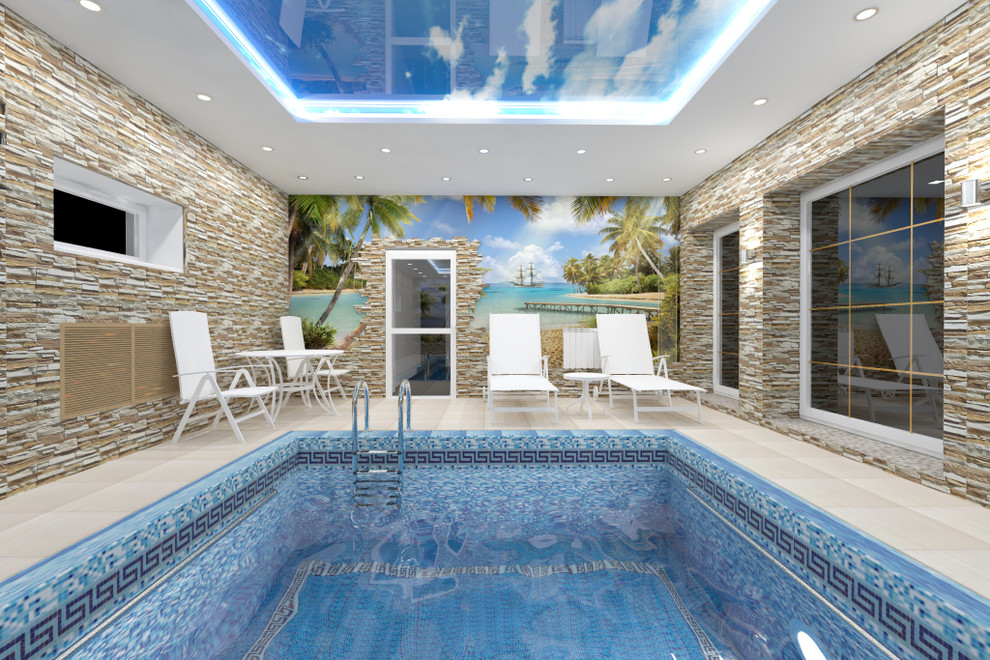 Частный бассейн 100 кв/м. Авангард