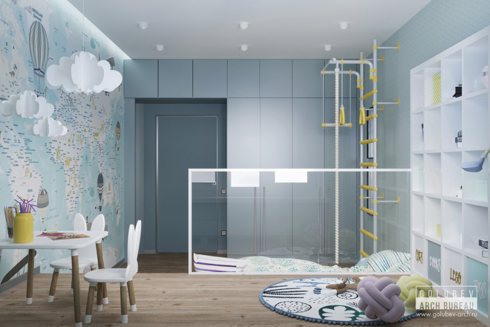 Дизайн интерьера с панорамным видом, г. Красноярск, 100 м2