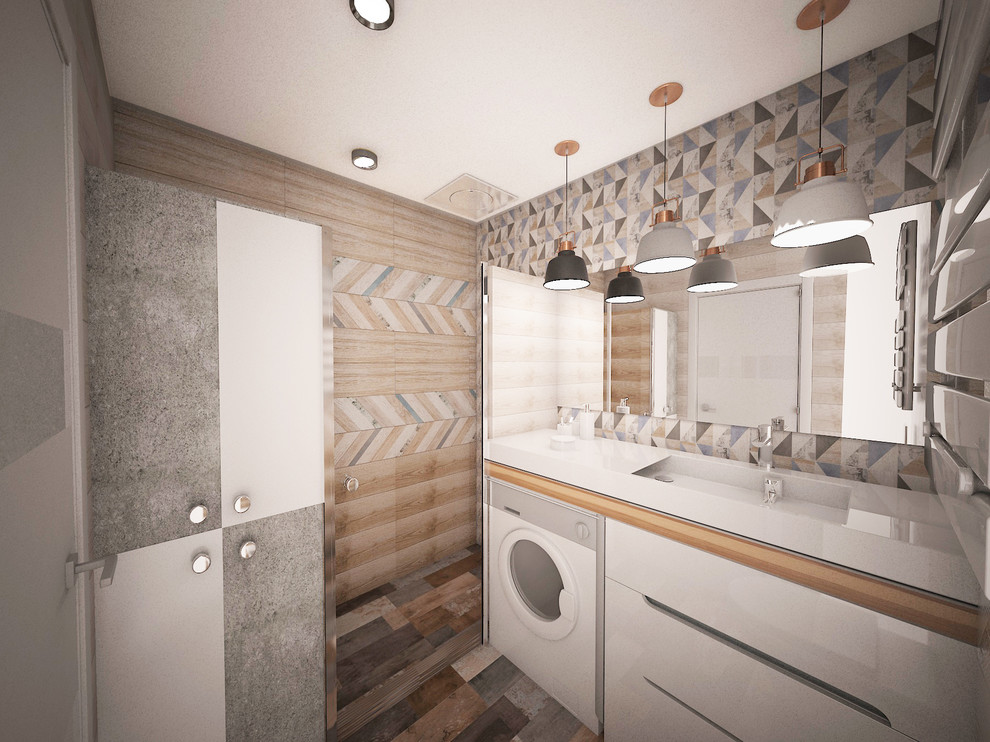 Дизайн проект 3-к квартиры в стиле арт-деко