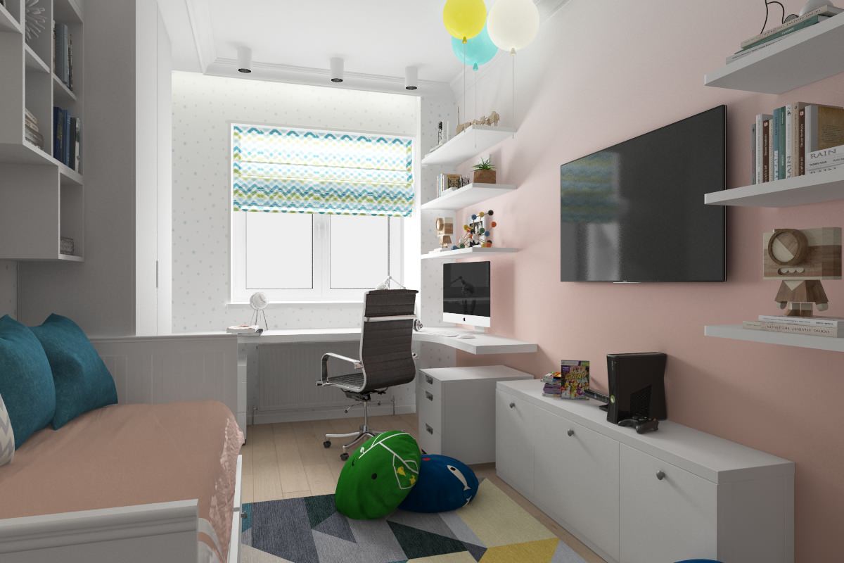 Визуализация детской.