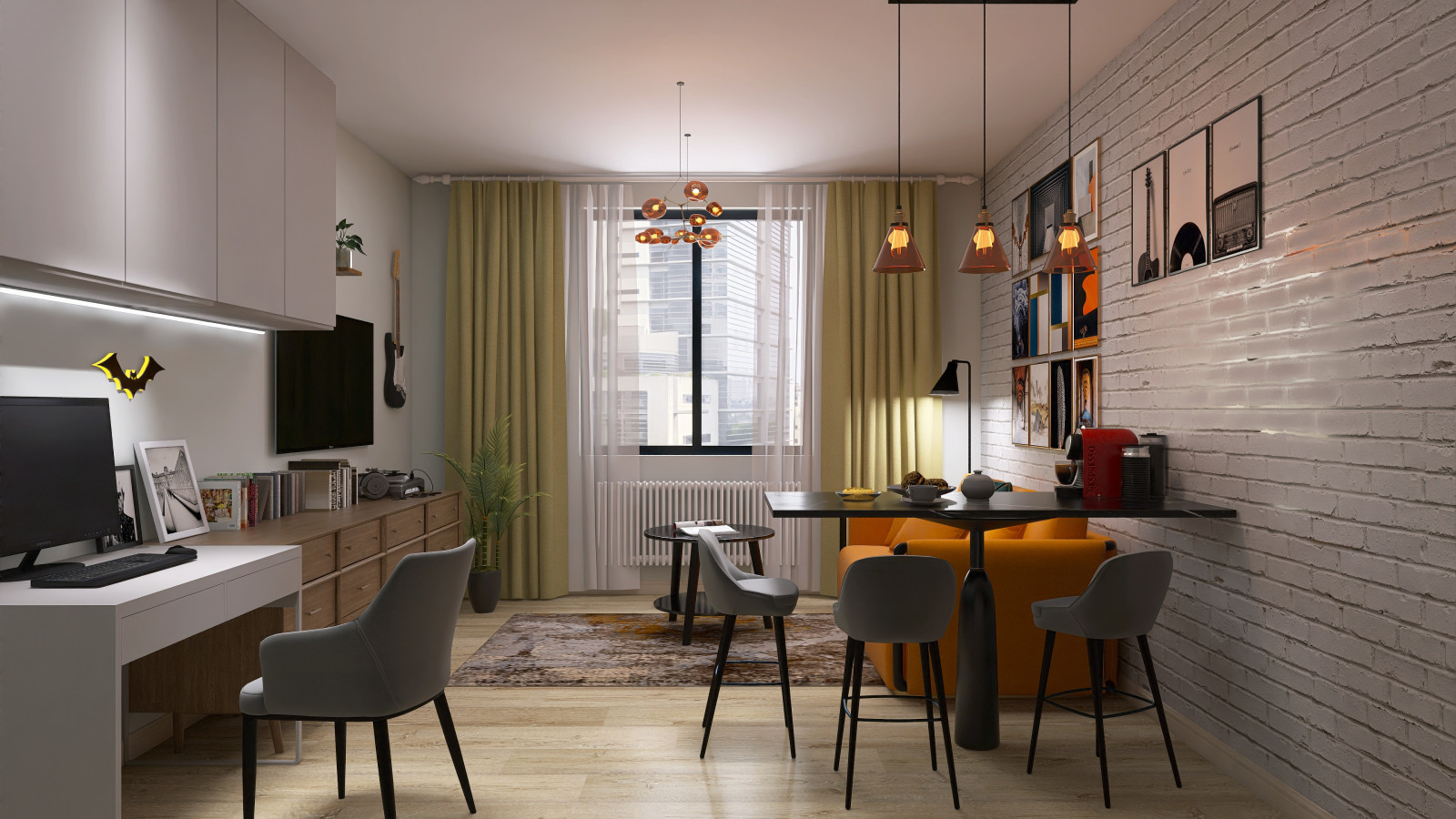 Проект студии для молодого студента