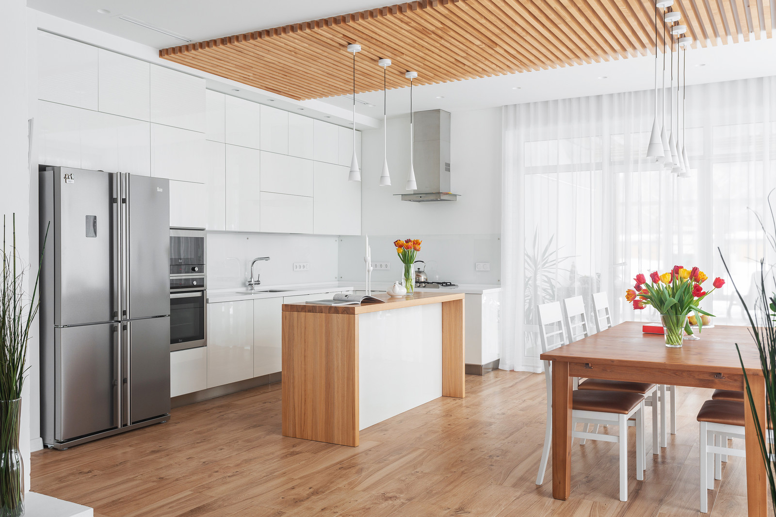 Загородный одноэтажный дом