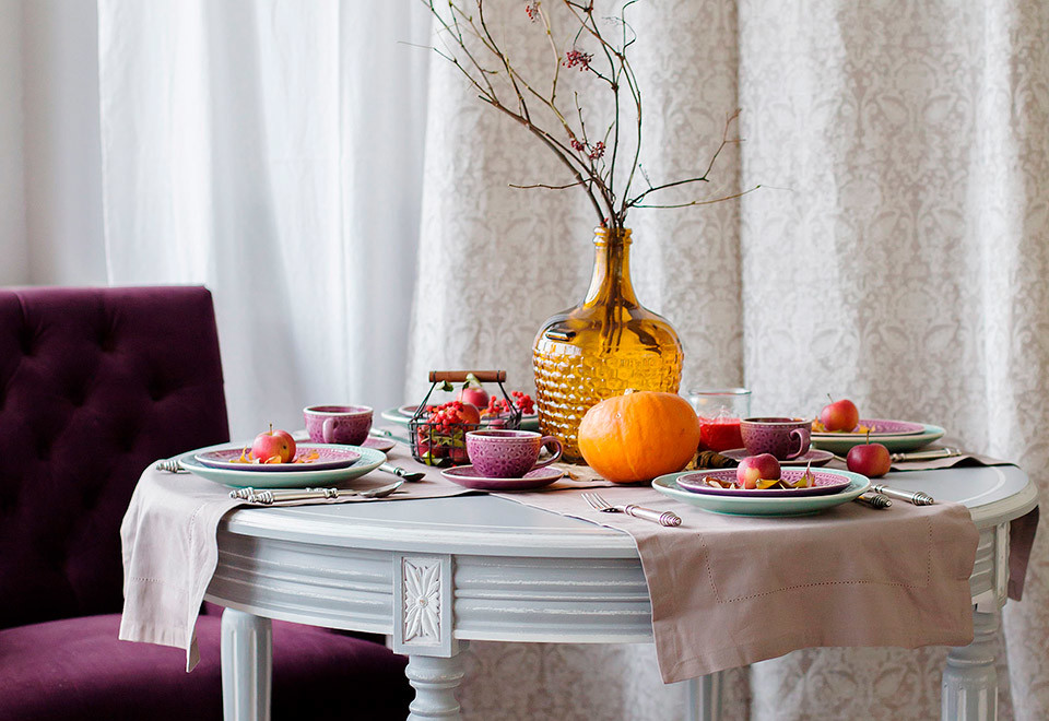 5 идей для осенней сервировки стола
