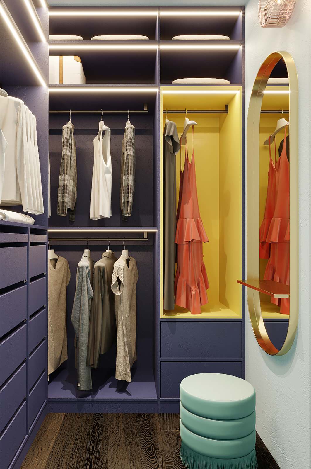 Гардероб. Квартира на Таганке