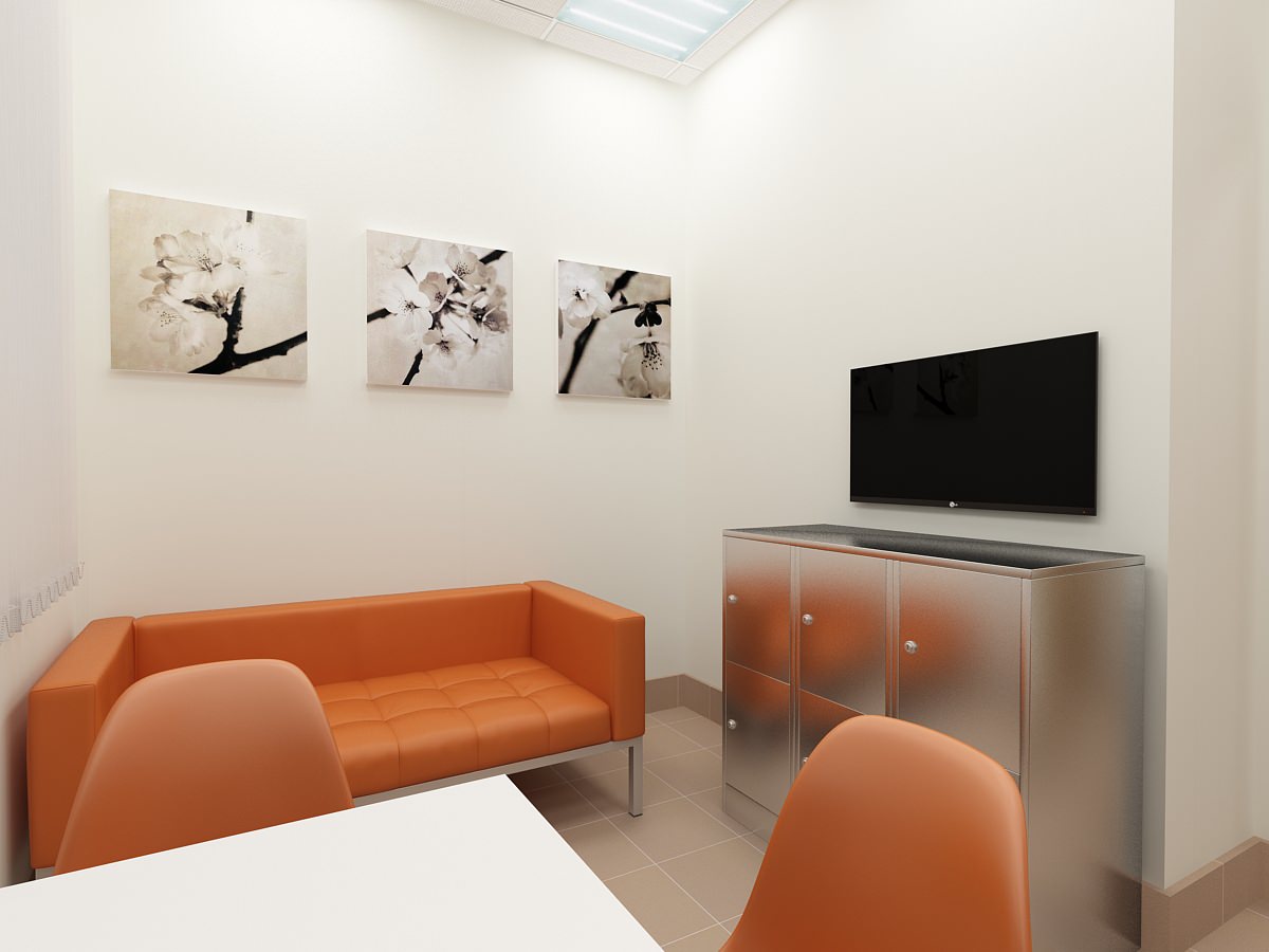 Дизайн-проект отделения ПАО Сбербанка Омская обл. р-н Нижняя Омка