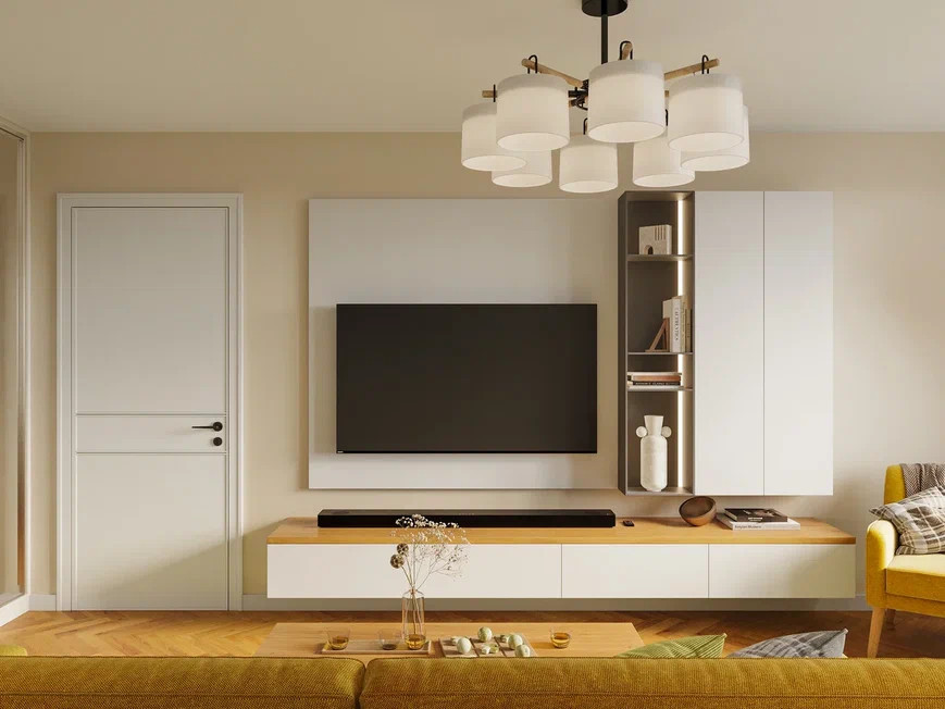 Ремонт квартиры 44,45 м2 для молодой женщины