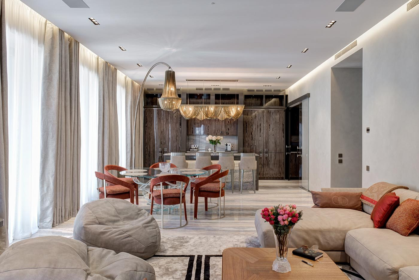 Обложка проекта: Жилая квартира на улице Бурденко