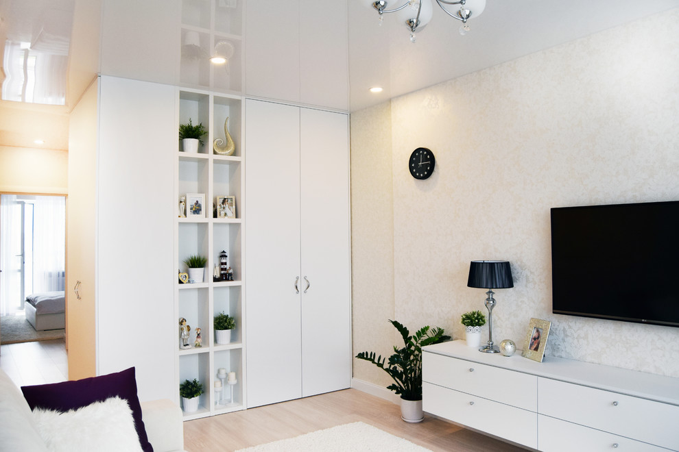 Интерьер с белыми акцентами