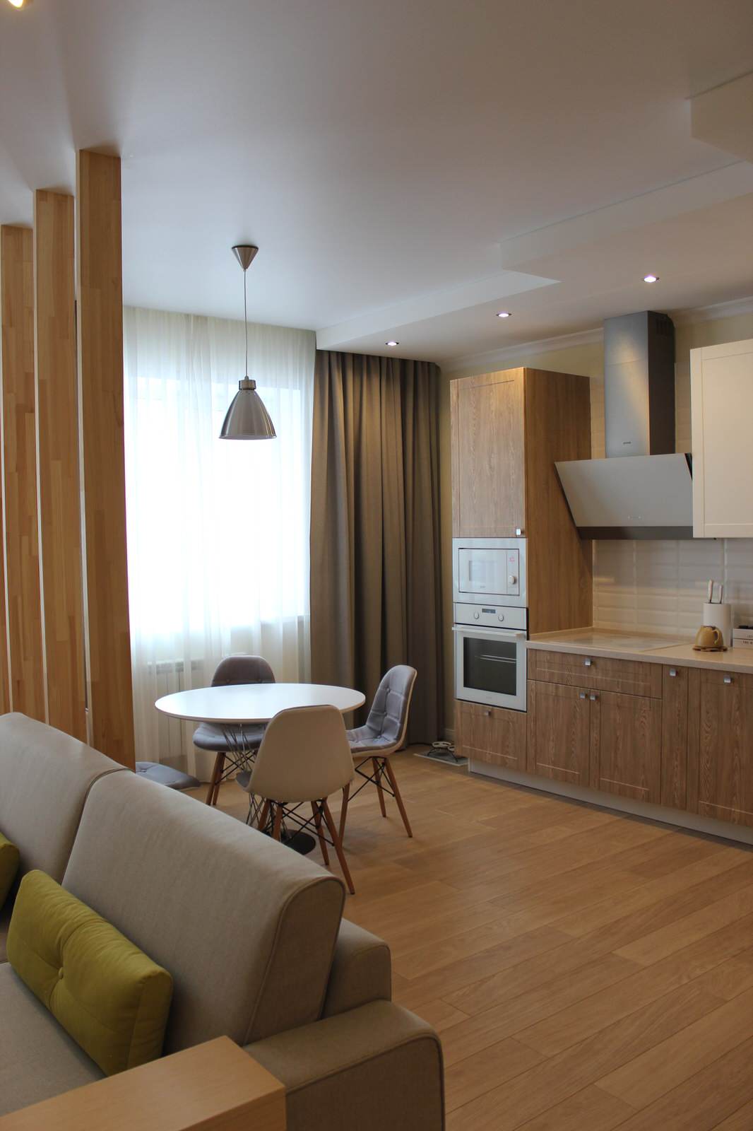 Квартира в скандинавском стиле с элементами экостиля