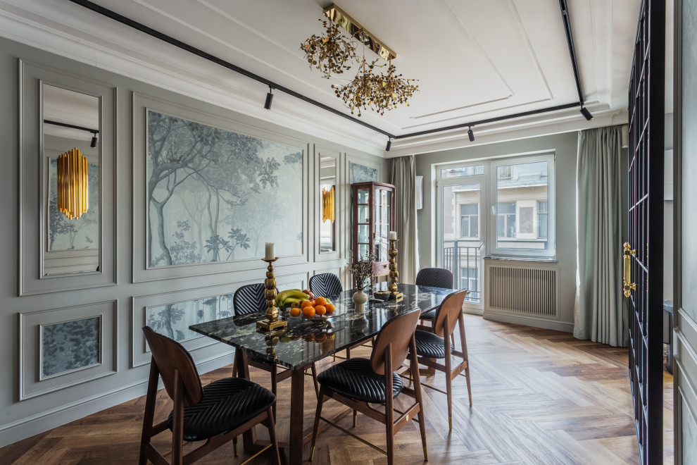 Двухуровневая современная квартира