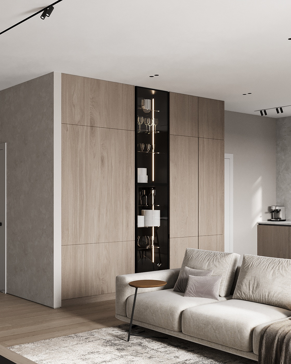 Проект интерьера для загородного дома в коттеджном поселке "Петровские озера"