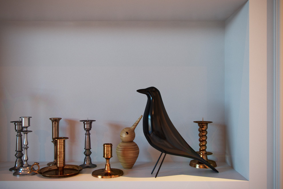 Проект интерьера мансарды «Green Green Mountain » Москва, Баррикадная