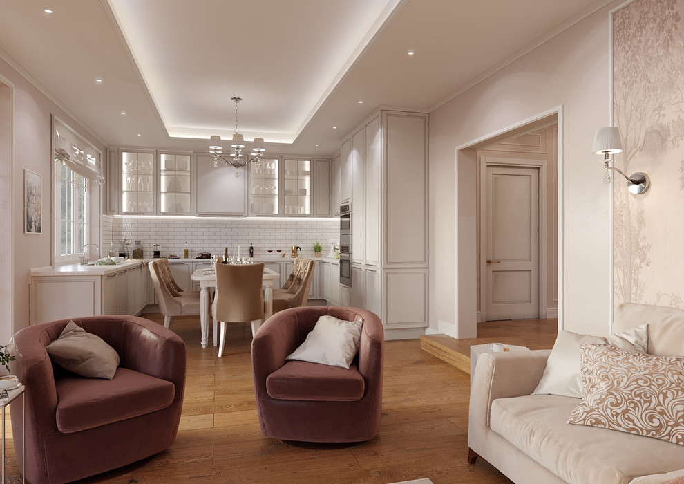 Проект интерьера загородного дома 175 кв.м в Воронежской обл.