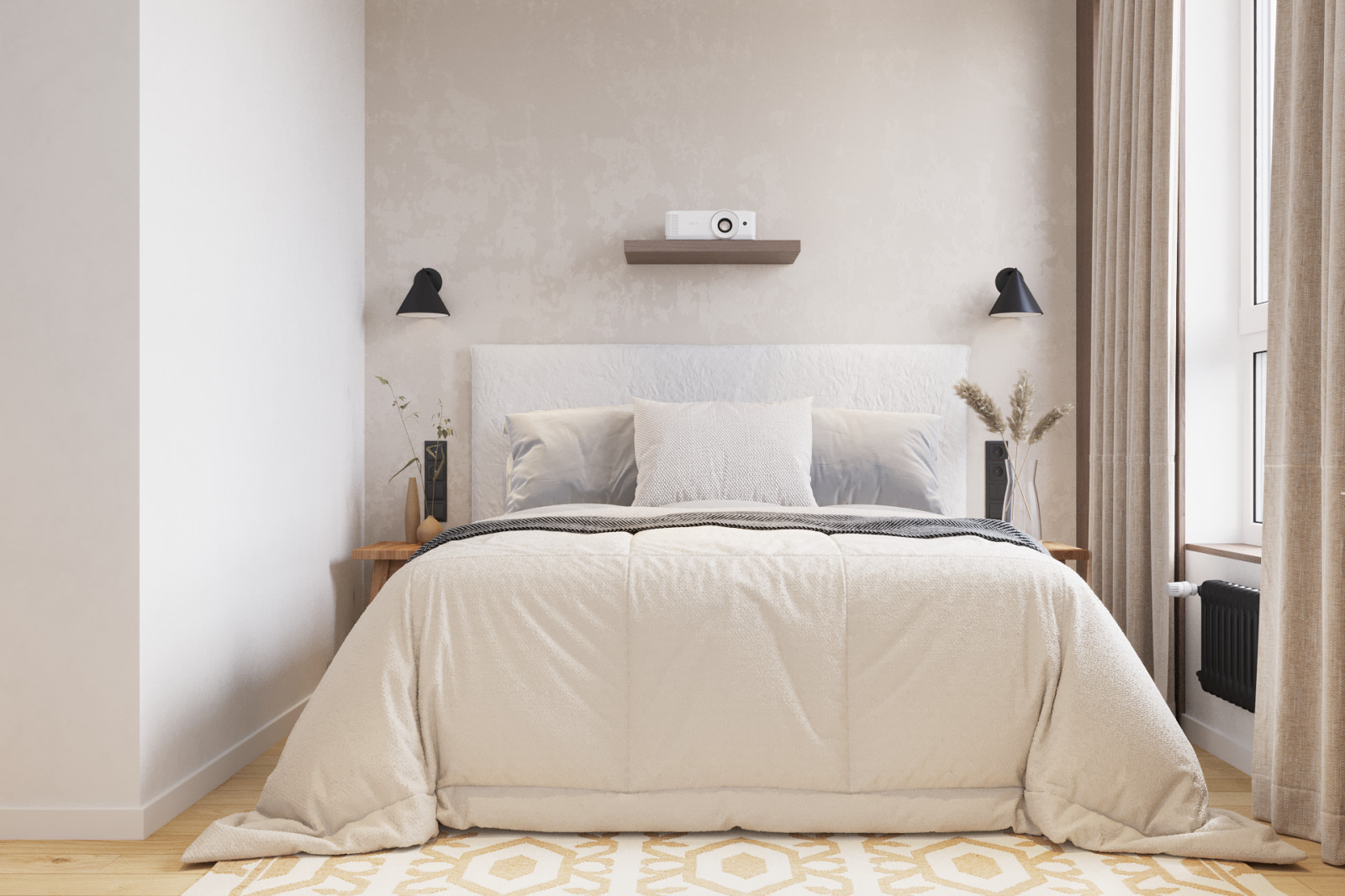 Проект интерьера квартиры "Intersect"