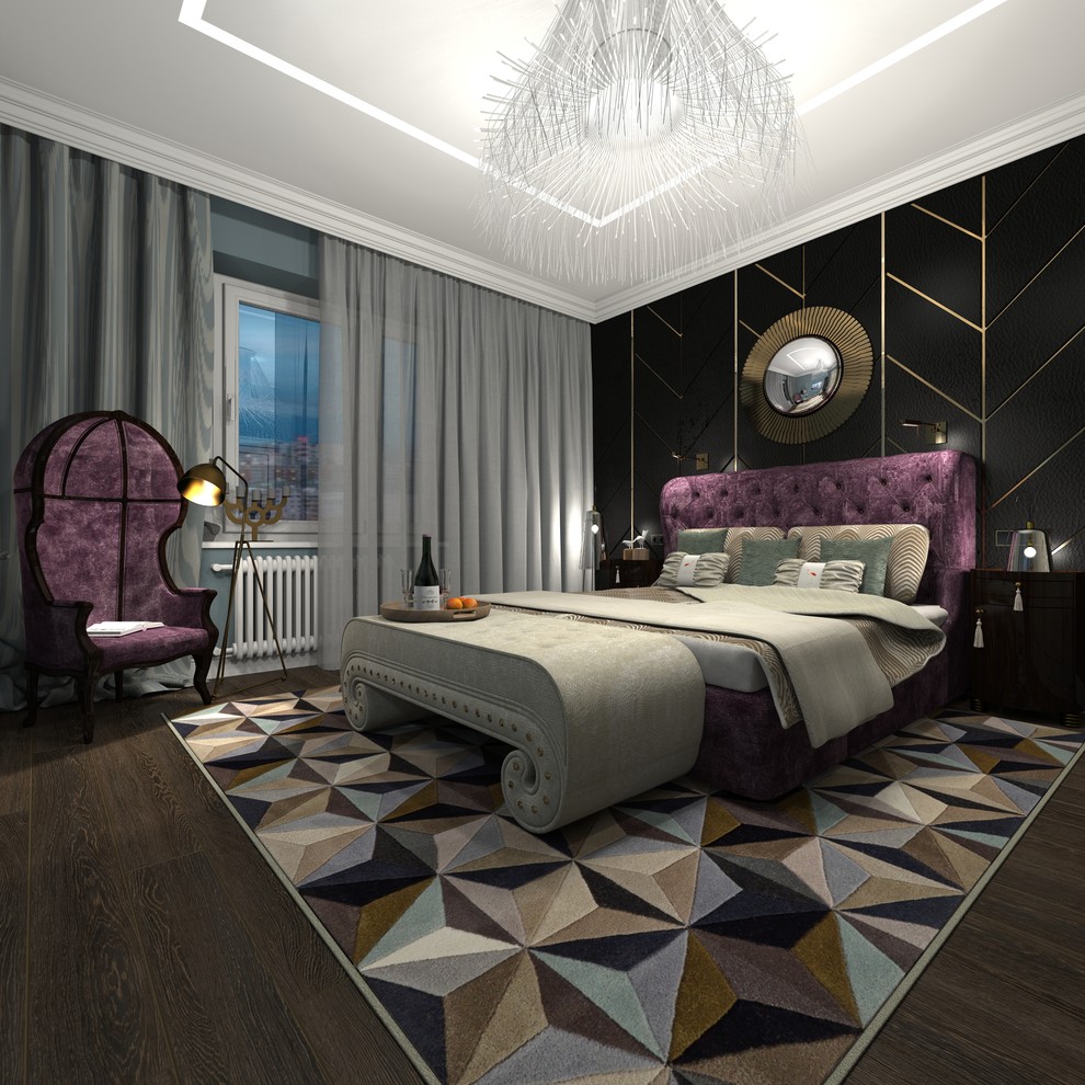 Спальня в стиле Ар-Деко