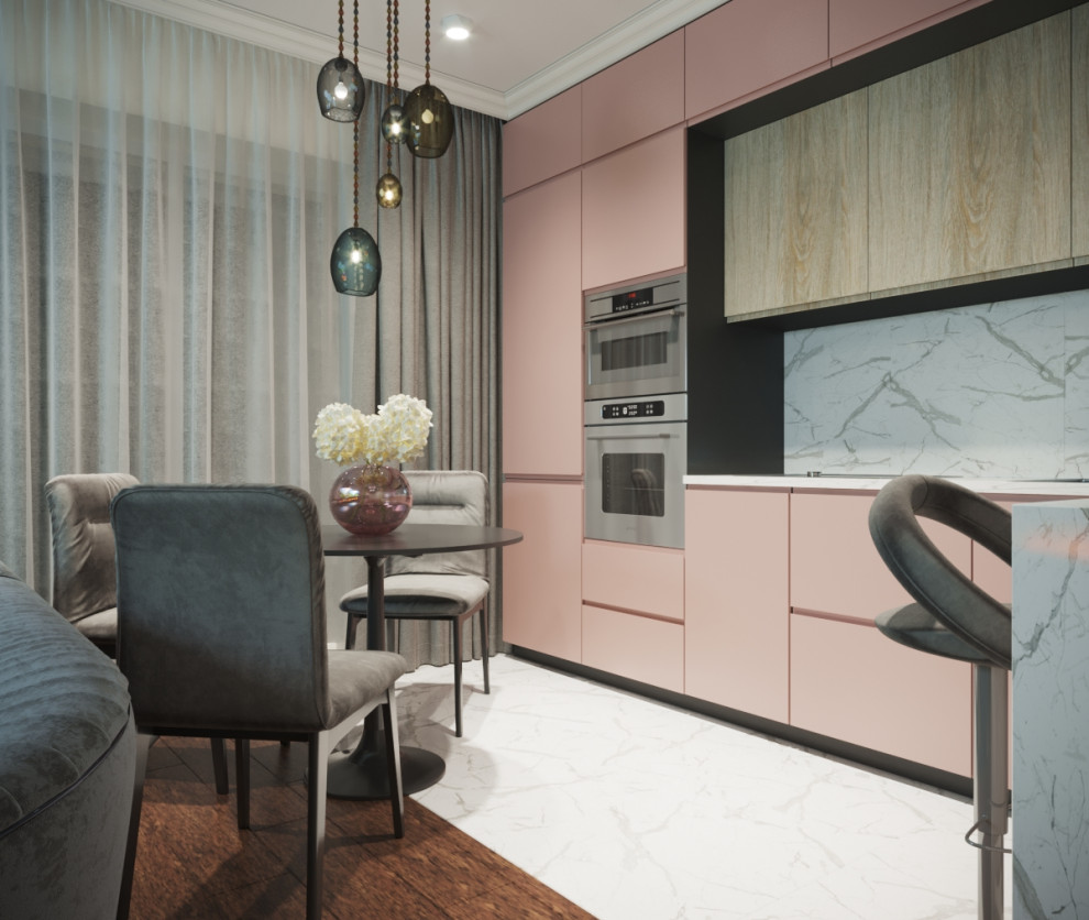 Дизайн проект для молодой семьи в ЖК Уфимский Кремль