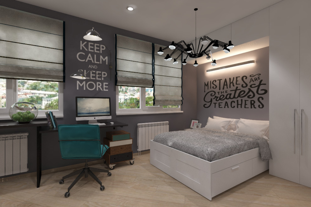 Квартира-студия для молодого человека.