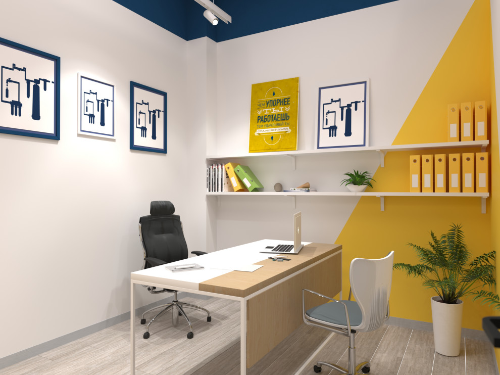 Обложка проекта: Офис в цокольном помещении ЖК "Аманат"