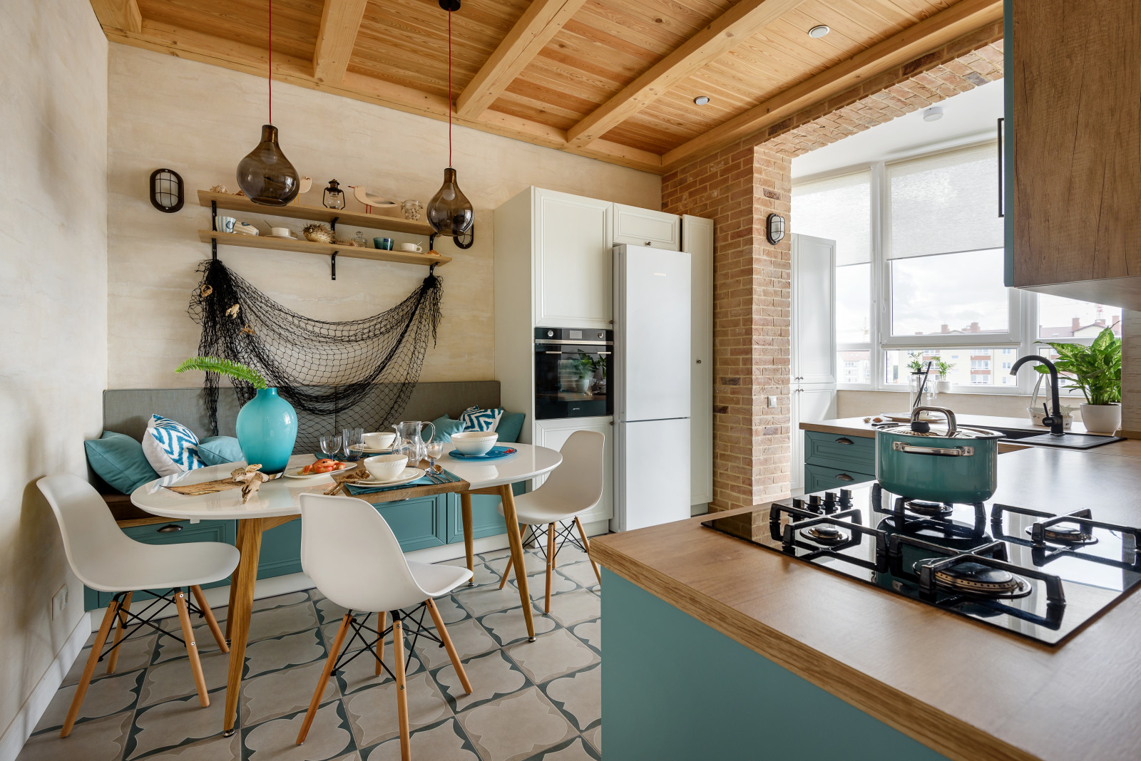 кухня морской бриз